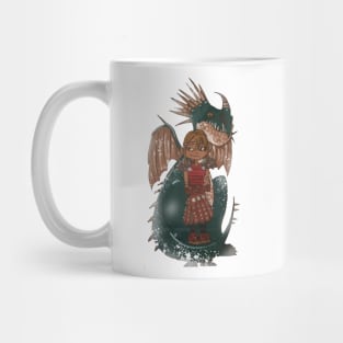 A girl and her dragon Mug